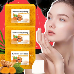 PROMOCION 3X1 -JABON DE CURCUMA hacemos envíos a todo el peru