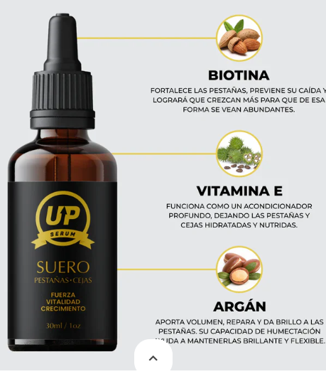 SERUM UP -CRECIMIENTO DE PERTAÑAS Y CEJAS