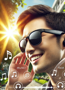 GAFAS INTELIGENTES CON BLUETOOTH Y PARLANTES INCORPORADOS