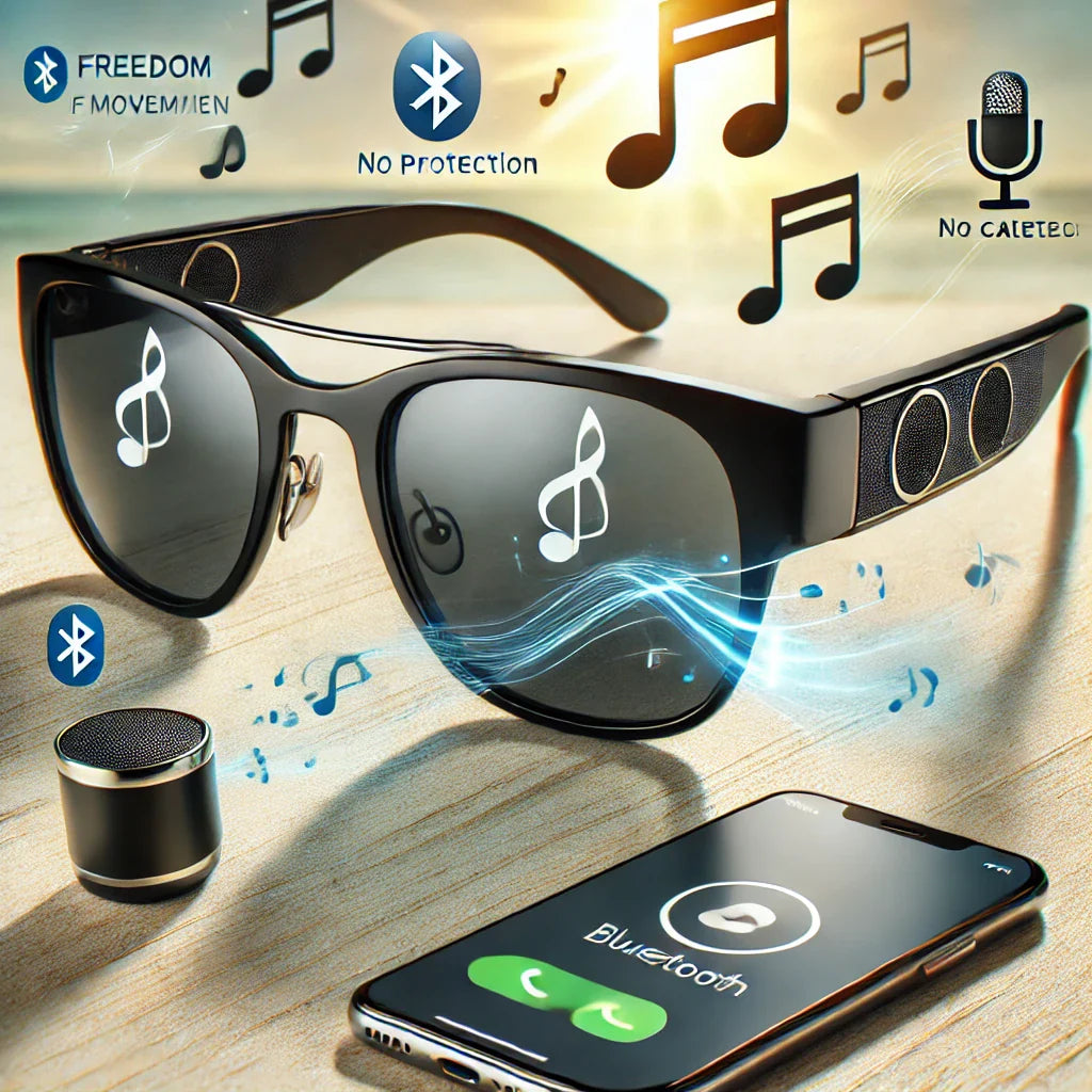 GAFAS INTELIGENTES CON BLUETOOTH Y PARLANTES INCORPORADOS